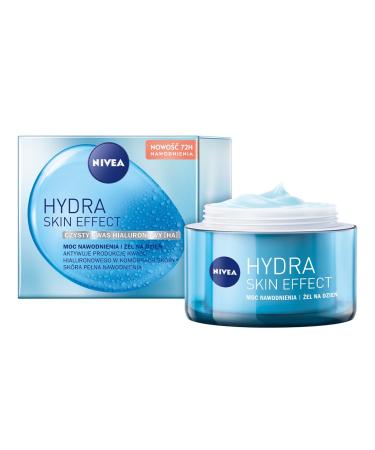 NIVEA Hydra Skin Effect Day Moisturizing Face Gel with Hyaluronic Acid 50 ml