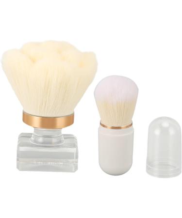 Transparent Handle Powder Brush Capsule Shape Brush Small Powder Brush Unscented for Powder - Buy Online on GoSupps.com