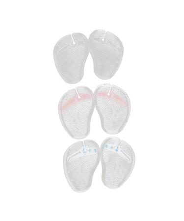 FOMIYES 3 Pairs Flip-Flops Forefoot Pads Metatarsal Pads Insoles Arch Support Cushion Insoles Cushions for Relief Insoles Forefoot Cushions Pattern As Shown M