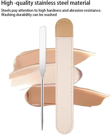 dijuidy Dual Heads Makeup Toner Spatula Foundation Mixing Stick Nail Art Eyeshadow Stick Blender Embossing Mixer Tools Women - Buy Online on GoSupps.com