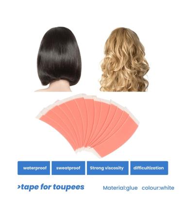 Soeudgh 36Pc/Bag Super Strong Duo-Tac Wig Hair Double Tape Adhesive Extension Hair Strips Waterproof for Toupees/Lace Wig Film - Buy Online on GoSupps.com