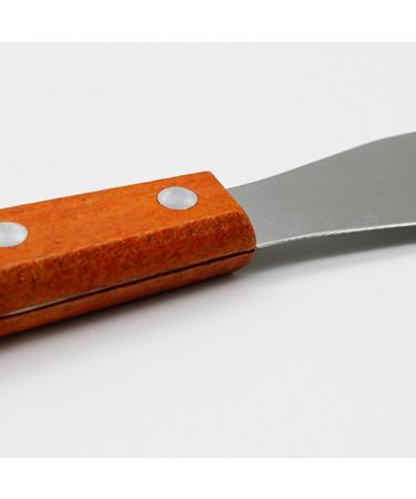 Myqqhbs Dental Lab Spatula 20.3 cm | Metal Plaster & Alginate Mixing Wax Tool with Wooden Handle - International Shipping Available - Buy Online on GoSupps.com
