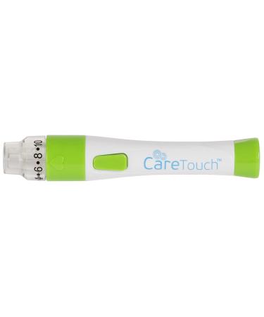 Lancing Device + 100 Sterile Single-Use 30 Gauge Lancets for Diabetes Testing - Minimizing Pain & Discomfort in Glucose Testing - Buy Online on GoSupps.com
