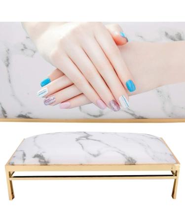 SH-RuiDu Nail Art Hand Pillow PU Leather Manicure Arm Rest Cushion for Nail Art Salon Home White - Buy Online on GoSupps.com