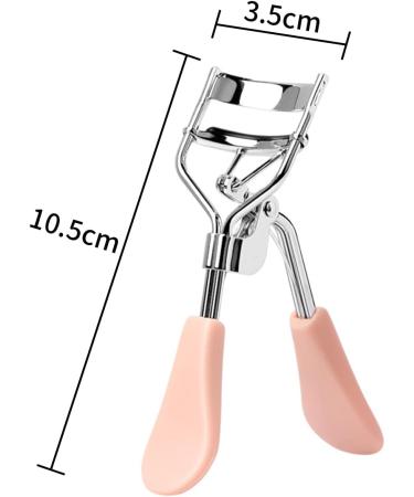 SubyVeK Eyelash Curler with Refill Pads Beauty Eyelash Curler for Curled Lashes (Pink) - Buy Online on GoSupps.com