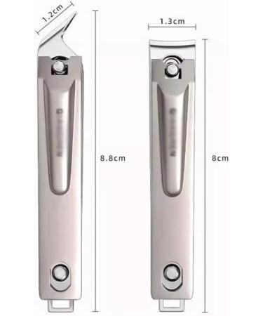 Nail Clippers Flat Mouth Beveled Mouth Set Pedicure to Remove Dead Skin Gray Nails to Remove The Nail Groove Dedicated - Buy Online on GoSupps.com