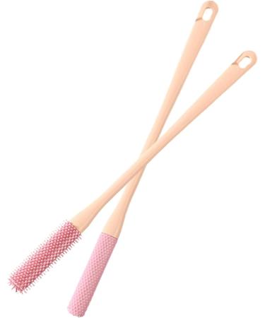 Long Handle Toe Brush - Nail Cleaning Fingernails Toe Brush for Shower with Long Handle Foot Scrubber in the Shower Deep Cleaning for Elderly Seniors Rose - Buy Online on GoSupps.com