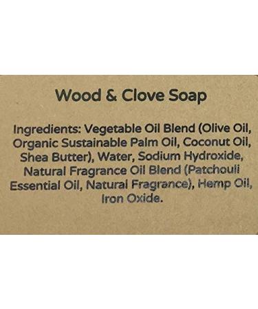 YANKEETRADERS All Natural Vegan Handmade Wood and Clove Soap - Set of 2 Bars | Eco-Friendly Skincare - Buy Online on GoSupps.com