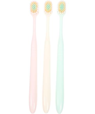 Healeved Portable Toothbrush Set - 9 Pieces Soft Bristle Travel Brushes with Gentle Heads - Stock Manual Plastic (3 Packs) - Buy Online on GoSupps.com