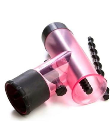 SOESFOUFU Hair Dryer Connectors Blow Dryer Curler Nozzle for Hair Dryer Hair Roller Curly Hair Tools Rosy
