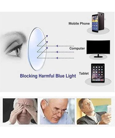 Adjustable Focus Glasses - HD Zoom Vision for Close & Distant Views | -6.00 to +3.00 | 2 Pack Reading Glasses for Men & Women - Buy Online on GoSupps.com