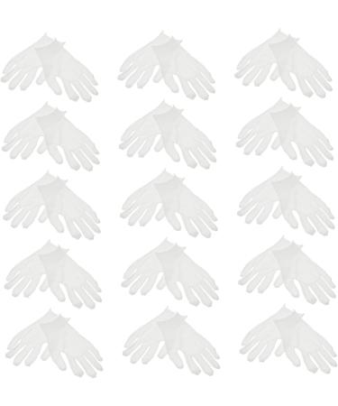 minkissy 30 Pairs Overnight Moisture Gloves Dry Hands Lotion Gloves Overnight Hydrating Gloves Cream Gloves Cutting Overnight Gloves Diving Slugging Cotton Washable Bottle Women's White - Buy Online on GoSupps.com