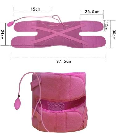 McBean Inflatable Pelvic Hip Belt | Pelvic Floor Support & Repair for Women | Post-Birth Recovery | Pink - Buy Online on GoSupps.com
