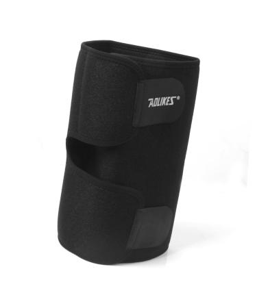 Thigh Compression Brace Support | Breathable Thigh Wrapping Brace for Pain Relief - International Shipping Available - Buy Online on GoSupps.com