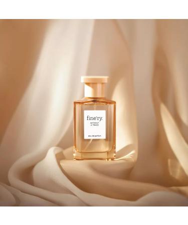 Fine'ry Women's Eau De Parfum - Without A Trace 2 fl oz - Long-Lasting Vegan & Cruelty-Free Perfume with Neroli Blossom Cedarwood and Suede Musk - Paraben & Phthalate-Free - Buy Online on GoSupps.com