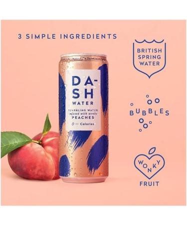 Refreshing Peach Infused Sparkling Water - Buy Online Today! - Buy Online on GoSupps.com