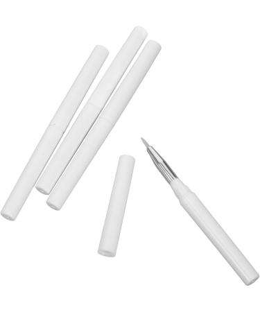 FOMIYES 8 Pcs Double-ended Silicone Liner Eyeshadow Women Makeup Tools Lip Brush for Lipstick Lip Gloss Applicator Lip Applicator Lip Mask Applicator Makeup Accessory Lip Wands 12.00X1.00X1.00CMx2pcs Whitex2pcs - Buy Online on GoSupps.com