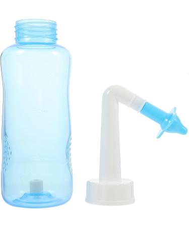 Nasal Wash Bottle - 300ml Neti Pot for Sinus Rinse & Irrigation | Nose Flush Squeeze Bottle (Random Color) - Shop Now for International Shipping - Buy Online on GoSupps.com