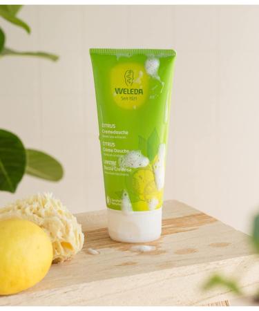 Weleda Citrus Creamy Body Wash 7.2 oz - Natural Hydrating Cleanser - Buy Online on GoSupps.com