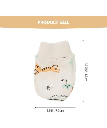 Artibetter Newborn Baby Hats Mittens Socks Set | Unisex Infant Cotton Caps Scratch Mittens | Baby Boys Girls Accessories - Buy Online on GoSupps.com