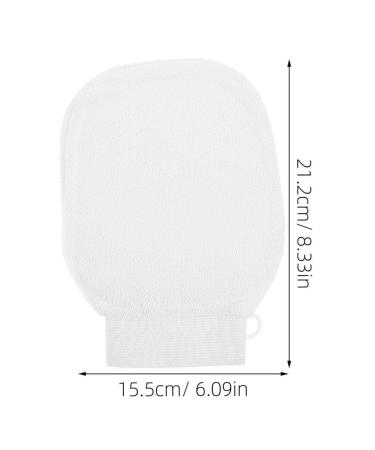 Buy Healvian Exfoliating Gloves - Reusable Double Sided Bath Scrubber for Deep Cleansing | Loop Bath Shower Loofah Pad - Best Dead Skin Remover - Buy Online on GoSupps.com
