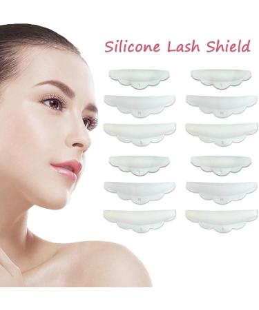 12pcs Silicone Eyelash Perming Curler Set | Lash Lift Rods Beauty Tool & Reusable Lifting Shield Pads - Buy Online on GoSupps.com