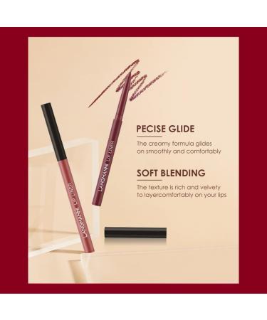LANGMANNI 6 Matte Lipstick with 6 Lipliners Durable Makeup Set Long-Lasting Non-Stick Cup Not Fade Waterproof Pigmented Velvet Lipgloss Kit Beauty Cosmetics Makeup Gift for Girls (#B) - Buy Online on GoSupps.com