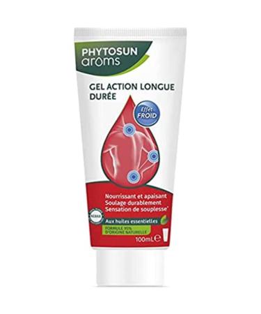 Phytosun Ar ms - Gel Action Longue Dur e - Aux huiles essentielles - Nourrit et Apaise la peau - Soulage Durablement dos nuque hanches genoux bras - Formule 95% d'origine naturelle - 100 ml