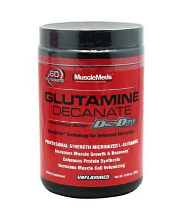 Muscle Meds Glutamine Decanate Unflvd10.58o by MuscleMeds