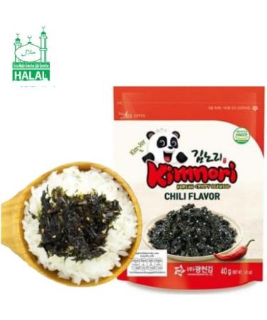 Kwangcheon Kimnori Korean Crispy Seaweed - 40g (2 Chili) Chili 2 - Buy Online on GoSupps.com