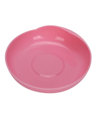 Spillproof Scoop Plate Unbreakable Round Scoop Dish for Elderly Disabled Handicapped Plate with Non Padded Bottom for Independent Eating