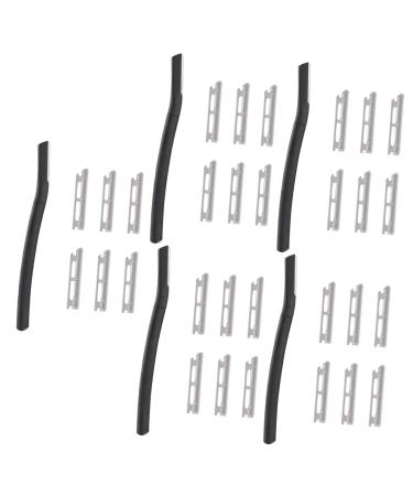 PopetPop 5 sets of razor facial shaver head razor Peeling dermaplaning tool Razor Face hair cutter remote cosmetics of stainless steel Miss