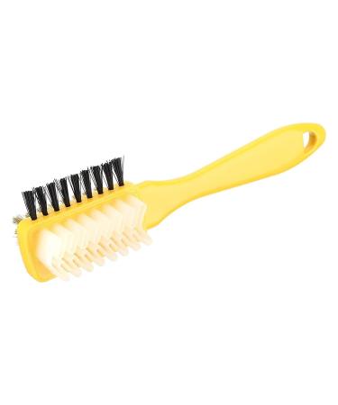 Home Shoes Brushes Household 3 in 1 Suede Nubuck Shoes Boot Cleaner Shoe Brush Cleaning Brush Rubber Eraser Set Bathroom Tool Brush Onecolor