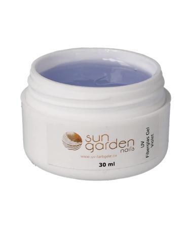 UV Fiberglass Gel Violet 30ml Set with Primer & Brush - 3 TLG for Nail Design Manicure & Pedicure - Top Coat & Structure Gel - Buy Online on GoSupps.com