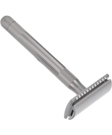 Safety Birthday Gift Ergonomic Double Edge Safety Portable Mode for Home Travel (Silver) - Buy Online on GoSupps.com