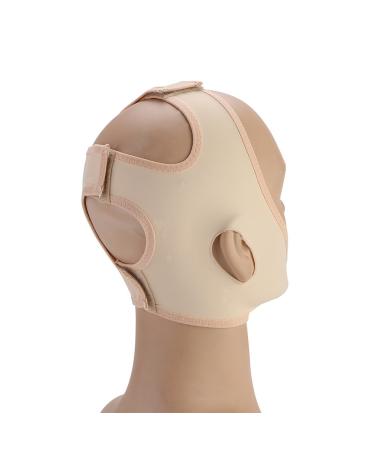 Face Lifting Mask - Natural Cheek Slimmer & Chin Reducer | Anti-Aging V Face Bandage (XL) for Double Chin Reduction - Buy Online on GoSupps.com