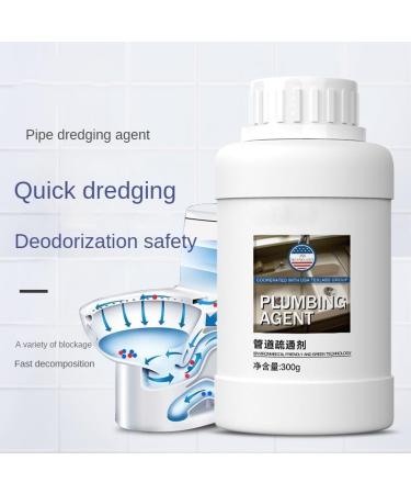 Powerful Drain Cleaner Quickly Clears Clogs in Toilet and Kitchen Pipes 10.5 oz - Buy Online on GoSupps.com