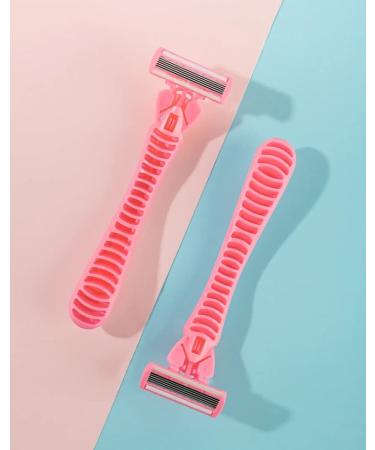3 in 1 Blade Razor Set - 4-Piece Portable Women's Hair Trimmer & Shaver in Pink | International Shipping Available - Buy Online on GoSupps.com