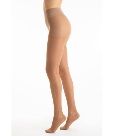 Relaxsan Basic 880-140 Denier Moderate Support Tights XL Plus Beige - 18-22 mmHg - Buy Online on GoSupps.com