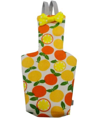 Yushu - Pet Adjustable Diaper Suit Parrot Diaper with Bow Tie Cute Colorful Fruit Floral for Cockatiel Pigeons Pet Birds Parrot Flight Suit Clothes Washable - Buy Online on GoSupps.com