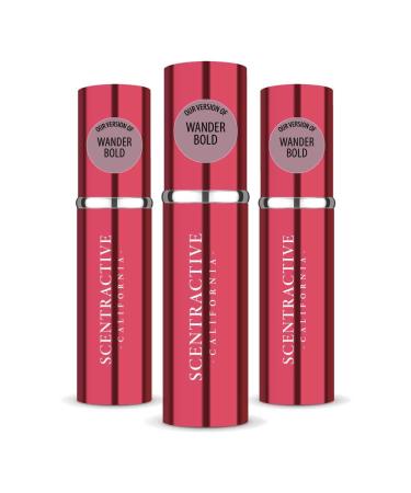 CA Perfume Impression of Gloria V. Wander bold For Women Replica Version Fragrance Dupes Concentrated Long Lasting Eau de Parfum Spray Refillable Atomizer Bottle 0.17 Fl Oz/5ml-X3 GLORIA V. WANDER BOLD IMPRESSION 0.51 Fl Oz (Pack of 1)