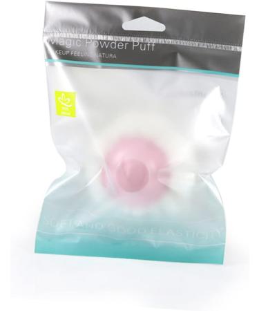 4pcs Healeved Foundation Short Blender & Round Soft Plush Flour Pads - Pink Face & Body Puff Set - Buy Online on GoSupps.com