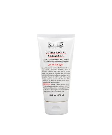 Kiehl's Ultra Facial Cleanser for Unisex  5 Ounce/150ml (All Skin Types) Apricot 5 Fl Oz (Pack of 1)