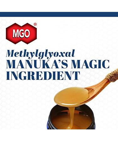 Buy Manuka Health Manuka Honey MGO 250 & MGO 100 Bundle - 100% Pure from New Zealand | Methylglyoxal Certified | 1kg (2-Pack) - Buy Online on GoSupps.com