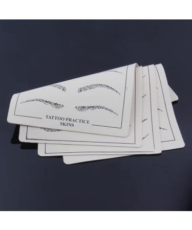 IWOWHERO Eyebrow Microblading Skin 6 Pcs eye brow shaping kit eyebrow practice skin eyebrow microblading eyebrow trimming - Buy Online on GoSupps.com