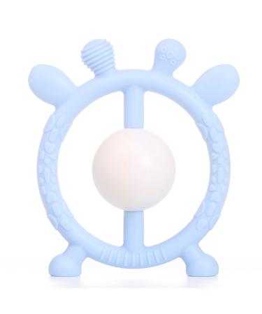 Baby Teething Toys for 3+ Mouths  Silicone Teething Relief Toys with Rattle The Bell  Baby Chew Toys for Sucking Needs  Infant to Toddler Teether  Food-Grade Silicone  Deer Shape - Buy Online on GoSupps.com