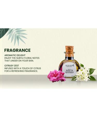 Herbaria Sweet Tart Body Oil 100ml | 100% Sustainable & Vegan Luxury | Grapeseed Pomegranate Avocado Argan & Baobab Oils - All Season Care - Buy Online on GoSupps.com