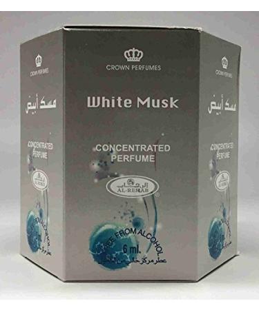 White Musk - 6ml (.2oz) Roll-on Perfume Oil by AlRehab (Box of 6)