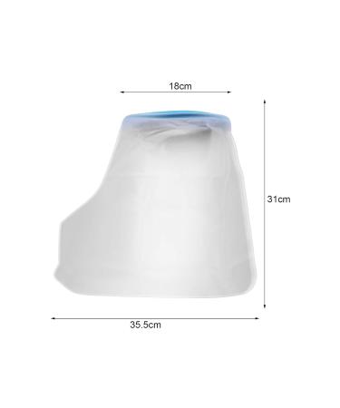 Taecoool Reusable Waterproof Wound Cover for Showers & Swimming - Keeps Bandages Casts Dry - Blue Foot Protection - Buy Online on GoSupps.com