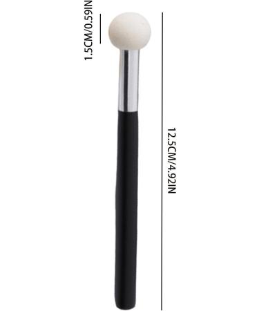 Mushroom Makeup Sponge Brush Wooden Concealer Sponge Brush Cosmetic Blender Sponges Foundation Beauty Brush Under Eye Concealer Brush for Face Black - Buy Online on GoSupps.com